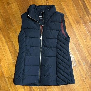Tommy Hilfiger Navy Blue XS Puffer Winter Vest